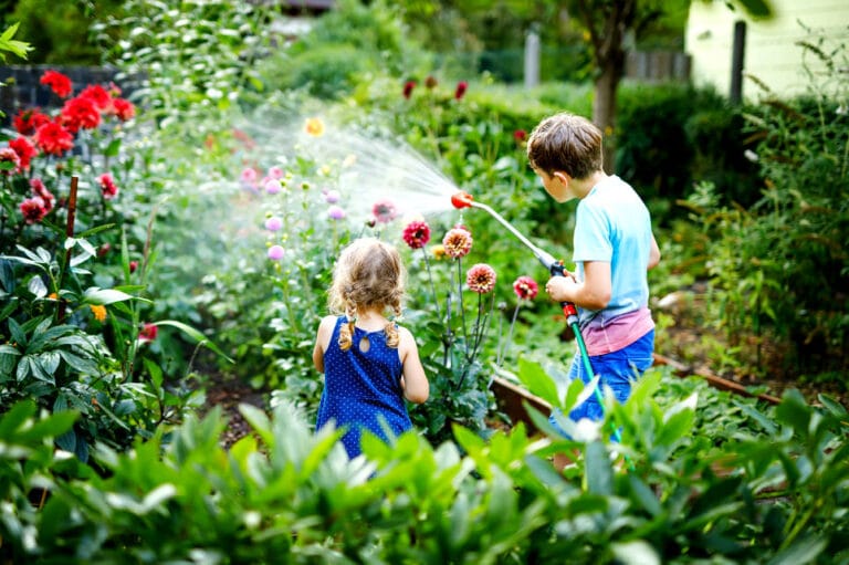 Eine eigene Grünfläche ist gerade für jede Familie mit Kindern etwas Wunderbares.